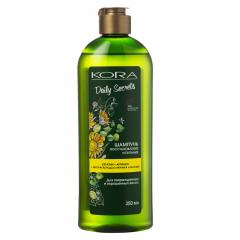 Кора Дэйли Сикрет шампунь Восстановление и Питание 350мл 47196