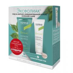 Норева Эксфолиак набор ВВ крем тональный т.светлый 30мл+гель очищающий мягкий 100мл
