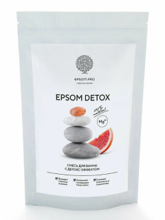 Эпсом Про смесь для ванн Эпсом Детокс 1кг