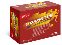 Л-карнитин капсулы 500мг №30 Импловит