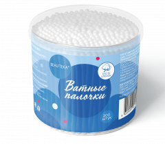 Бьютека ватные палочки стакан №200