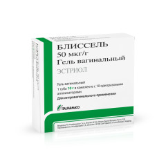 Блиссель гель вагинальный 50мкг/г 10г+ аппликатор №10