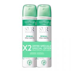 СВР Спириал дезодорант-спрей таблетки растительный 75млх2