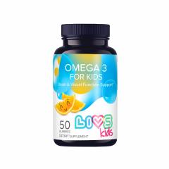 Ливс Омега-3 для детей мармеладные пастилки №50