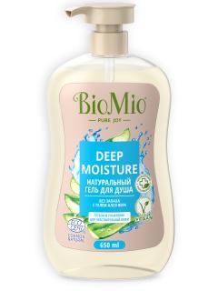 БиоМио гель для душа алоэ 650мл