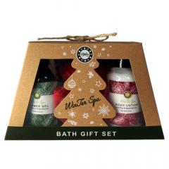 Бьютерика набор №19 гель для душа 100мл+лосьон для тела 100мл+мочалка