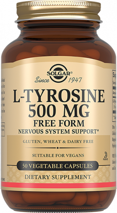 Солгар Л-Тирозин капсулы 500мг №50