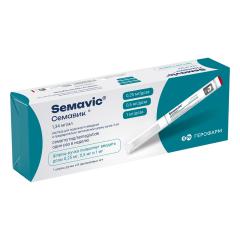 Семавик раствор подкожно 1,34мг/мл (0,25/0,5/1мг/доза) 3мл шприц-ручка №1