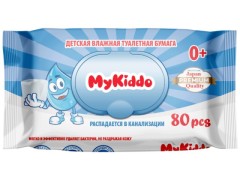 МайКиддо бумага туалетная влажная для детей №80