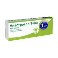 Анастрозол-Тева таблетки покрытые оболочкой 1мг №28