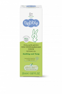 Беббл гель для десен при прорезывании 20мл