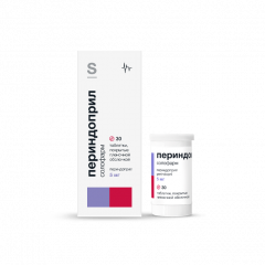 Периндоприл солофарм таблетки покрытые оболочкой 5мг №30