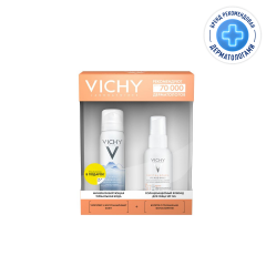 Виши Капитал Солей UV-Эйдж Дейли набор флюид SPF50 40мл+вода термальная 50мл