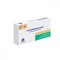Фосфомицин Канон порошок для приготовления раствора внутрь 3г №1