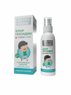 СильверПрайм Хлоргексидин Плюс лосьон спрей детский 100мл