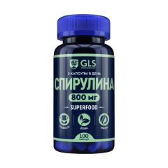 ГЛС Спирулина капсулы №100