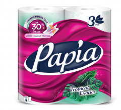 Папиа бумага туалетная тропическая экзотика №4