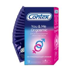 Контекс презервативы You&Me Orgasmic №12