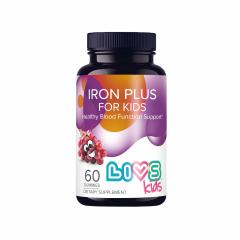 Ливс Железо плюс для детей мармеладные пастилки №60