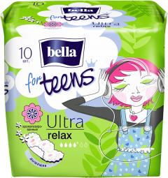 Белла прокладки гигиенические фо тинз ультра релакс №10