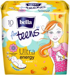 Белла прокладки гигиенические фо тинз ультра энерджи №10