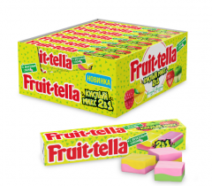 Фрут-телла жевательные конфеты Кислый микс 2в1 41г