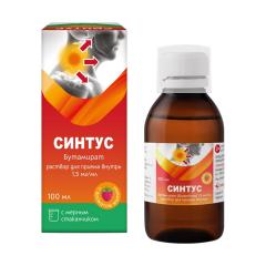 Синтус раствор внутрь применения 1,5мг/мл 100мл