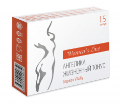 Ангелика Жизненный Тонус капсулы 500мг №15