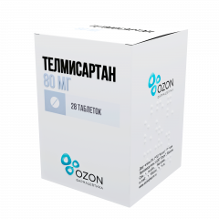 Телмисартан Озон таблетки 80мг №28