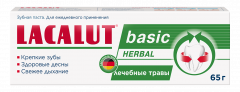Лакалют зубная паста Бейсик Хербал 65г