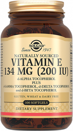 Солгар Витамин Е капсулы 200МЕ №100