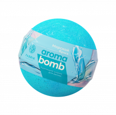 Фабрик Косметолоджи шарик для ванны Моно Морской бриз 120г