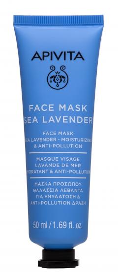 Апивита Экспресс Бьюти маска для лица увлажняющая защищающая Морская Лаванда 50мл