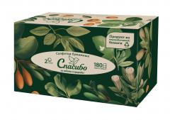 Спасибо за заботу о природе салфетки бумажные в ассортименте №180