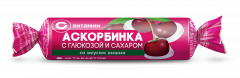Аскорбиновая к-та крутка с сахаром таблетки Вишня №10 Импловит
