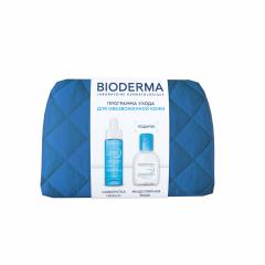 Биодерма Гидрабио набор сыворотка 30мл+ Н2О вода мицеллярная 100мл+косметичка