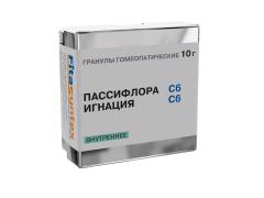 Пассифлора+Игнация С-6 гранулы 10г