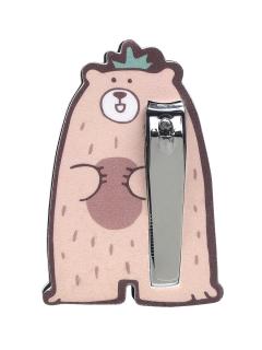 Соломея набор для маникюра Медвежонок кусачки+двухсторонняя пилка 180/3000