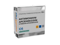 Антимониум арсеникозум С-6 гранулы 10г