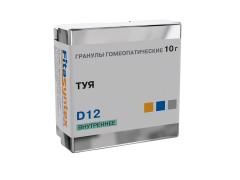 Туя Окциденталис (Туя) D-12 гранулы 10г