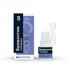 Бримонтим солофарм капли глазные 2мг/мл+ 5мг/мл 5мл