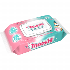 Таноши салфетки влажные для детей №80