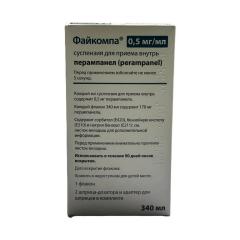 Файкомпа суспензия для внутреннего применения 0,5мг/мл 340мл