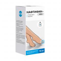 Нафтифин-Авва раствор наружный 1% 10мл