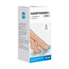 Нафтифин-Авва раствор наружный 1% 10мл