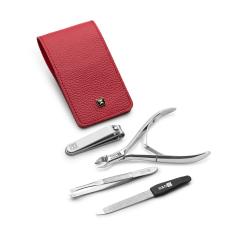 ШереНейджел набор для маникюра дорожный 4предм. красный