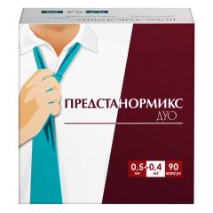 Предстанормикс Дуо капсулы с модиф. высвоб. 0,5мг+0,4мг №90