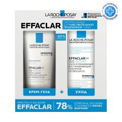 Ля рош позе Эфаклар Н Iso-Biome набор крем увлажняющий 40мл+крем-гель очищающий 200мл
