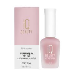 АйКью Бьюти ВВ укрепитель для ногтей с натуральным эффектом тон софт пинк 12,5мл