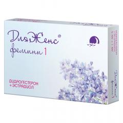 ДляЖенс Фемини таблетки покрытые оболочкой 5мг+1мг №28